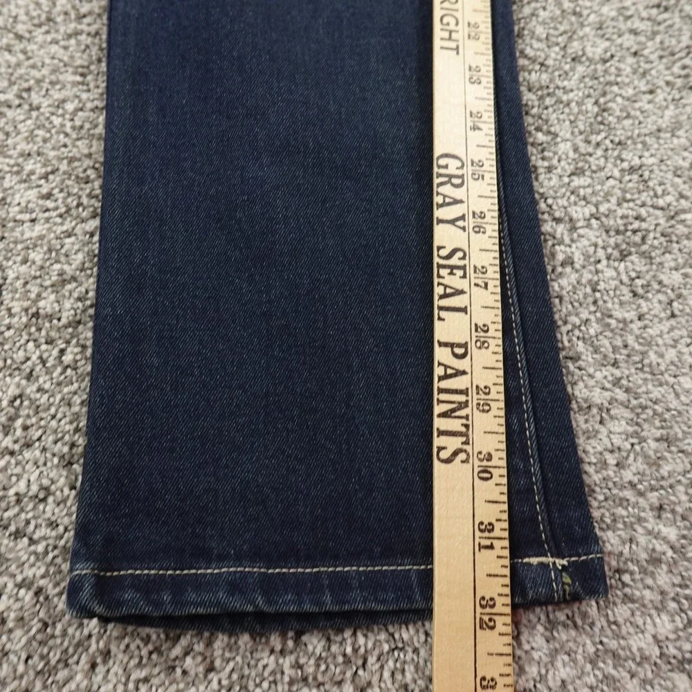 NEW True Religion Jeans Mens 32X32 Blue Denim‎ Pants Geno Relaxed Slim Straight
